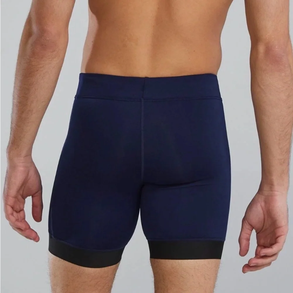 TYR Men’s Swim Hybrids Navy with Black Trim